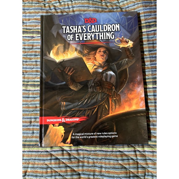Amazon.com: Tasha Dungeons & Dragons 5E : Tasha\'s Cauldron of Everything (Hardcover)